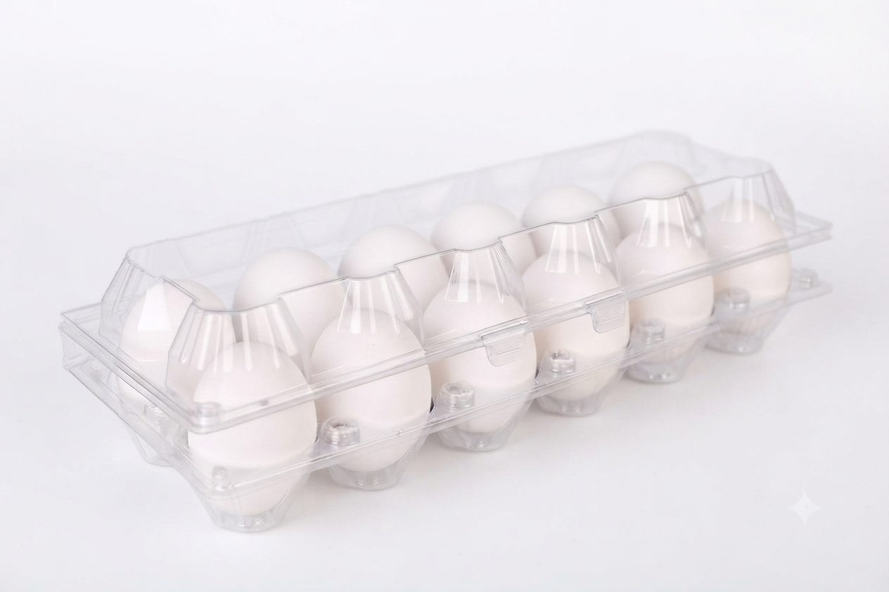 White Eggs 12 Pack Large